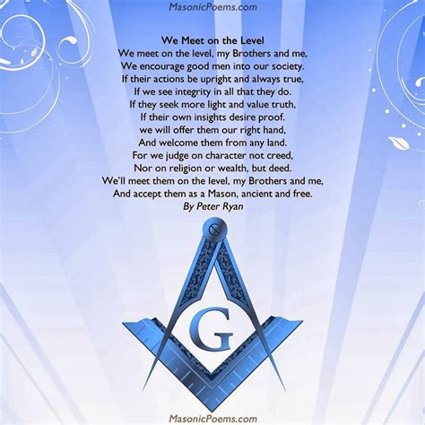  THE MIGHT of the FATHER of HEAVEN, and the Wisdom of the Glorious SON, through the Grace and Goodness of the HOLY GHOST, three Persons and One GOD, Be with us and Give us Grace so to Govern us here in our living, that we may come to his Bliss that never shall have Ending. . Masonic opening prayer
